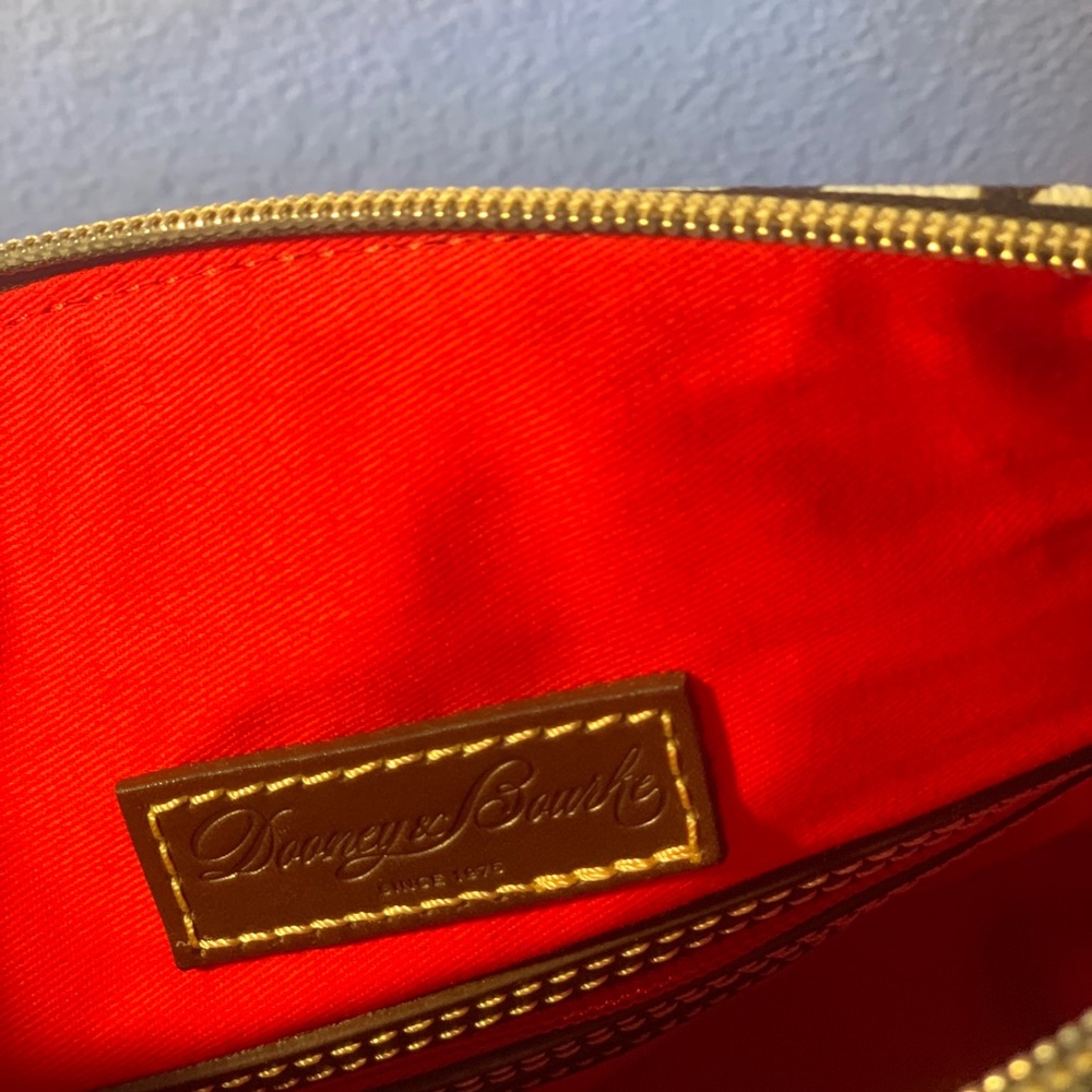 Dooney and Bourke Herringbone Sachel - Picture 4 of 6
